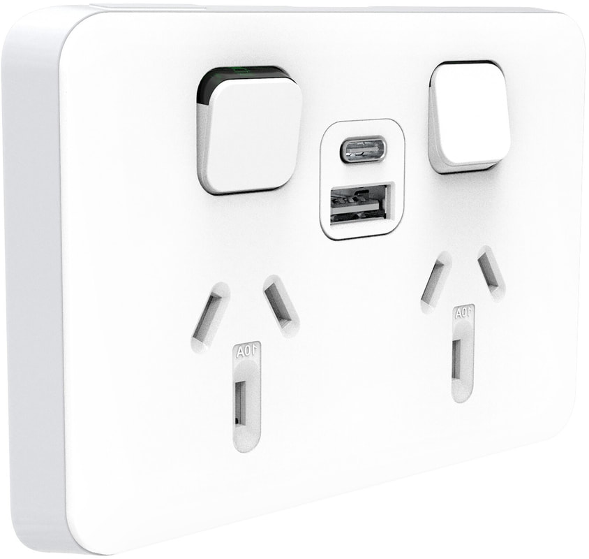 Power Points, Light Switches, Dimmers, USB Power Points - True Fix Electrical - Your BEST Choice Electricians in Mackay